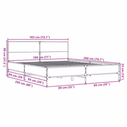 VidaXL 3280017 rete a doghe - Vista aggiuntiva 8