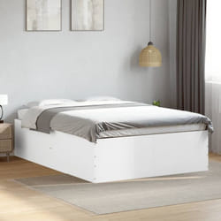 Vidaxl - Giroletto Bianco 140x190 cm in Legno Multistrato 722838