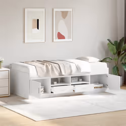 VidaXL 3280237 divano Divano letto Bianco - Vista aggiuntiva 2