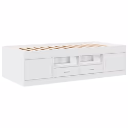 VidaXL 3280237 divano Divano letto Bianco - Vista aggiuntiva 3