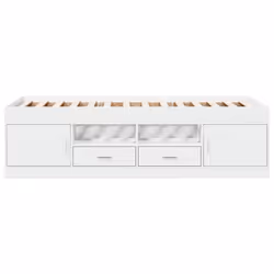 VidaXL 3280237 divano Divano letto Bianco - Vista aggiuntiva 4