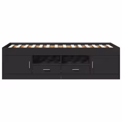 VidaXL 3280238 divano Divano letto Nero - Vista aggiuntiva 3