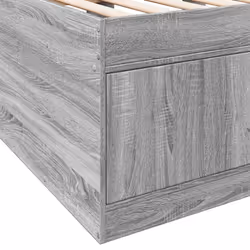 VidaXL 3280242 divano Divano letto Grigio, Quercia - Vista aggiuntiva 8