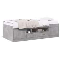vidaXL Divano Letto con Cassetti senza Materasso 90x200 cm - Vista aggiuntiva 2