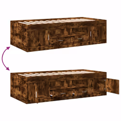 VidaXL 3280262 divano Divano letto Quercia - Vista aggiuntiva 7