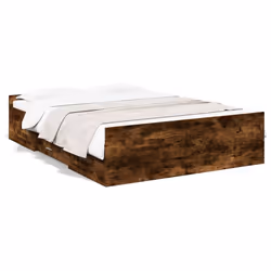 Giroletto con Cassetti Rovere Fumo 140x190 cm Legno Multistratocod mxl 91768 - Vista aggiuntiva 2