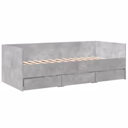 vidaXL Divano Letto con Cassetti senza Materasso 90x200 cm - Vista aggiuntiva 3