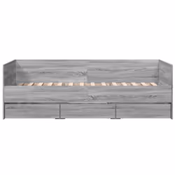 VidaXL 3280823 divano Divano letto Grigio, Quercia - Vista aggiuntiva 3