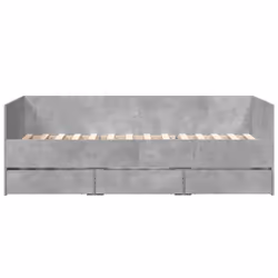 VidaXL 3280828 divano Divano letto Grigio - Vista aggiuntiva 4