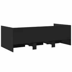 VidaXL 3280833 divano Divano letto Nero - Vista aggiuntiva 5