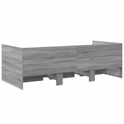 VidaXL 3280837 divano Divano letto Grigio, Quercia - Vista aggiuntiva 6