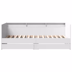VidaXL 3280839 divano Divano letto Bianco - Vista aggiuntiva 4