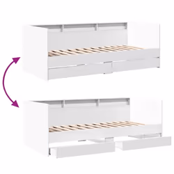 VidaXL 3280846 divano Divano letto Bianco - Vista aggiuntiva 7