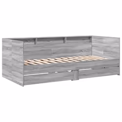 vidaXL Divano Letto con Cassetti senza Materasso 90x200 cm - Vista aggiuntiva 3