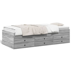 VidaXL 3280872 divano Divano letto Grigio, Quercia