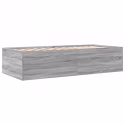 VidaXL 3280879 divano Divano letto Grigio, Quercia - Vista aggiuntiva 6