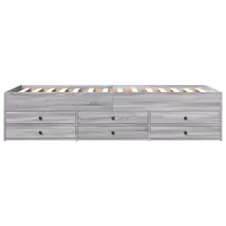 VidaXL 3280886 divano Divano letto Grigio, Quercia - Vista aggiuntiva 4