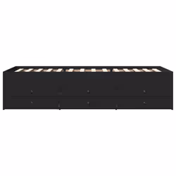 VidaXL 3280889 divano Divano letto Nero - Vista aggiuntiva 4