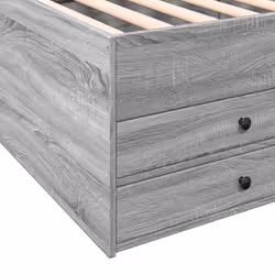 VidaXL 3280893 divano Divano letto Grigio, Quercia - Vista aggiuntiva 8