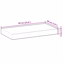 VidaXL 3279435 scaffale Legno di acacia - Vista aggiuntiva 7