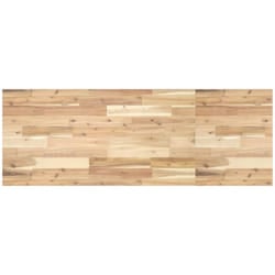 Piano da Bagno Non Trattato 120x50x2cm Legno Massello di Acacia Vidaxl