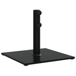 VidaXL 368678 base per ombrelloni da cortile Nero