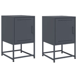 VidaXL 846451 comodino Antracite