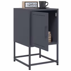 VidaXL 846451 comodino Antracite - Vista aggiuntiva 4