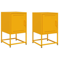 VidaXL 846453 comodino Giallo