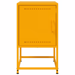 VidaXL 846453 comodino Giallo - Vista aggiuntiva 5