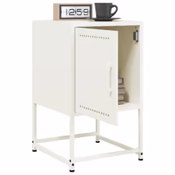 VidaXL 846456 comodino Bianco - Vista aggiuntiva 5