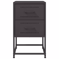 VidaXL 846459 comodino Nero - Vista aggiuntiva 5