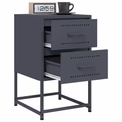 VidaXL 846462 comodino Antracite - Vista aggiuntiva 5