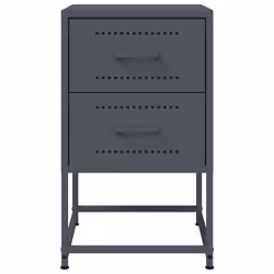 VidaXL 846463 comodino Antracite - Vista aggiuntiva 5