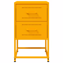 VidaXL 846464 comodino Giallo - Vista aggiuntiva 6