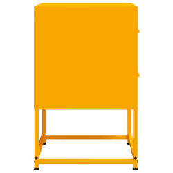 VidaXL 846464 comodino Giallo - Vista aggiuntiva 7
