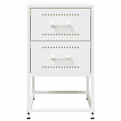 VidaXL 846469 comodino Bianco - Vista aggiuntiva 6