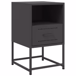VidaXL 846555 comodino Nero - Vista aggiuntiva 5