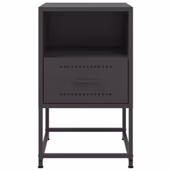 VidaXL 846555 comodino Nero - Vista aggiuntiva 6