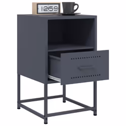 VidaXL 846558 comodino Antracite - Vista aggiuntiva 4