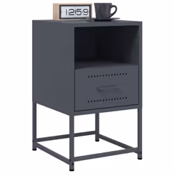 VidaXL 846558 comodino Antracite - Vista aggiuntiva 5