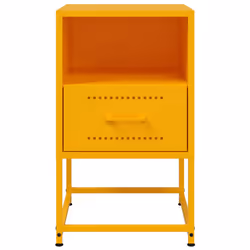VidaXL 846561 comodino Giallo - Vista aggiuntiva 5