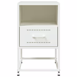 VidaXL 846564 comodino Bianco - Vista aggiuntiva 6