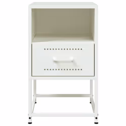 VidaXL 846565 comodino Bianco - Vista aggiuntiva 6