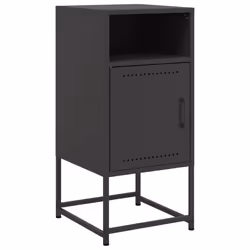 VidaXL 846567 comodino Nero - Vista aggiuntiva 5