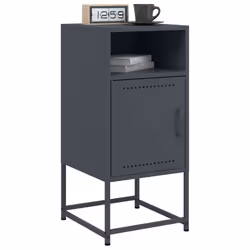 VidaXL 846571 comodino Antracite - Vista aggiuntiva 4