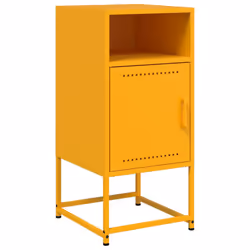 VidaXL 846573 comodino Giallo - Vista aggiuntiva 5