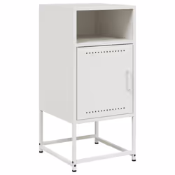VidaXL 846577 comodino Bianco - Vista aggiuntiva 5