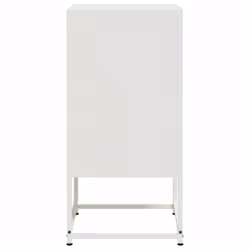 VidaXL 846577 comodino Bianco - Vista aggiuntiva 7