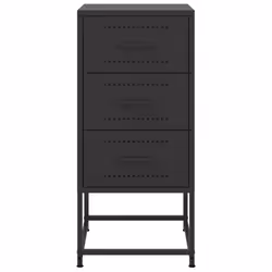 VidaXL 846578 comodino Nero - Vista aggiuntiva 6